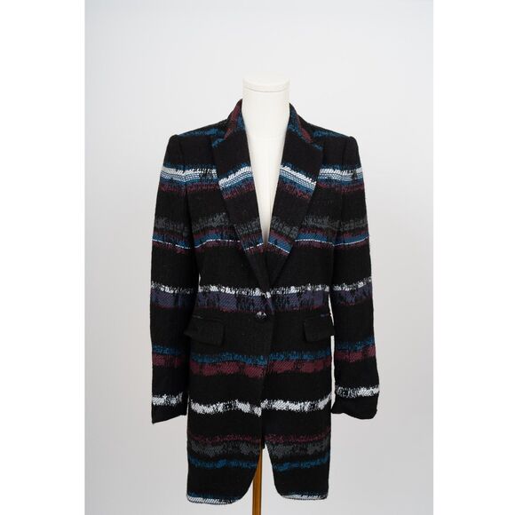 Rag & Bone Striped Multicolor Blazer Size S - Picture 1 of 5
